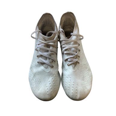 Used Adidas LAX Cleats Mens White Senior 10 11479-S000397969