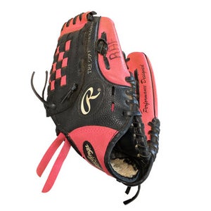 Used Rawlings PLAYERS SERIES 9.5 IN BB/SB Glove RH Throw Pink 9 1/2" 11479-S000397952