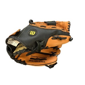 Used Wilson A2451 BB/SB Glove RH Throw Brown 11" 11479-S000397939