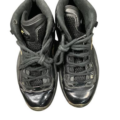 Used Reebok QUESTION Basketball Shoes M Black Youth 06.0 11479-S000397909