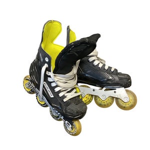 Used Bauer Roller Hockey Skates Black Youth 06.0 11479-S000397848