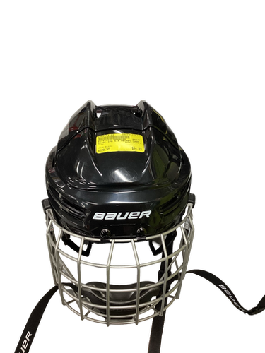 Used Bauer IMS 5.0 Helmet Cage Combo Black SM 11613-S000163164