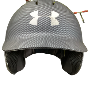 Used Under Armour CHARGED Batting Helmet No Mask Grey S/M 11613-S000163150