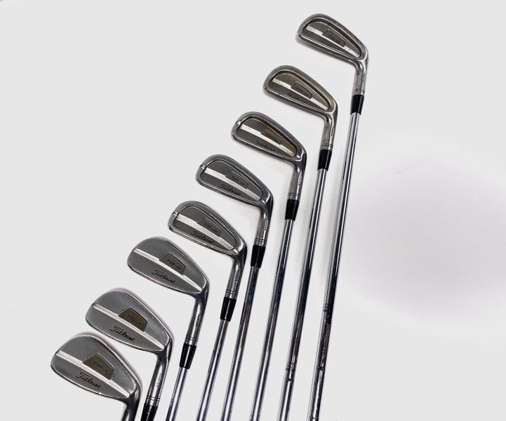 Titleist 735 CM Chrome Iron Set 3-PW True Temper Dynamic Gold S300 Stiff RH