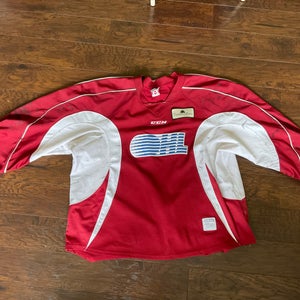 OHL Pro Stock CCM Goalie Cut Practice Jersey 58G