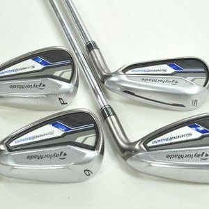 TaylorMade SpeedBlade Single 5, 8, 9, PW Irons Stiff Flex RH 85g Steel # 198247