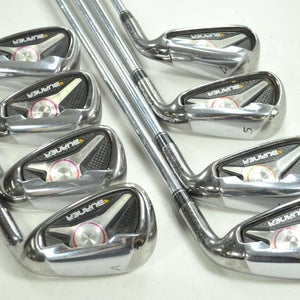 TaylorMade Burner 2009 4-PW,AW Iron Set Stiff Flex Right Steel # 198450