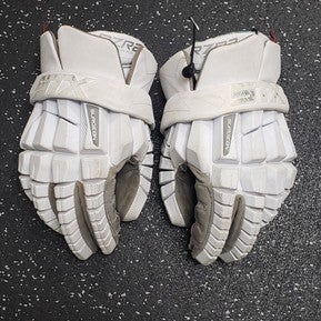 Used STX SURGEON Lacrosse Gloves Adult White LG 11849-S000029274