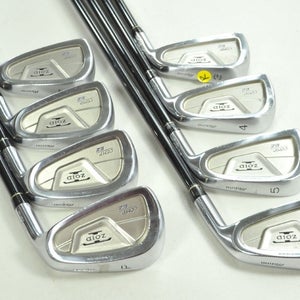 Mizuno T-Zoid EZ Comp 3-PW Iron Set Regular Flex Right Graphite  # 197072