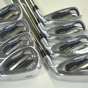 XXIO Forged 2017 4-PW,AW Iron Set Regular Flex Right Recoil F3 Graphite # 187309