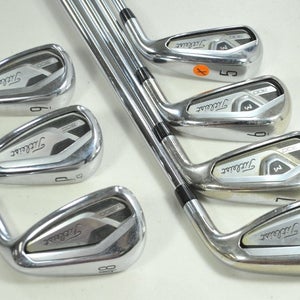 Titleist T300 2021 5-PW,48* Iron Set Extra Stiff Right Rifle 6.5 Steel # 182780