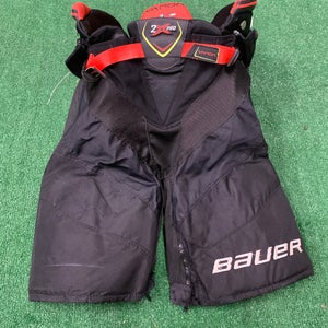 Black Senior Medium Bauer Vapor 2X Pro Hockey Pants (Used)