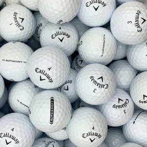 40 Pack Of Callaway Super-Soft Golf Balls (Grade AAA)  (Used)