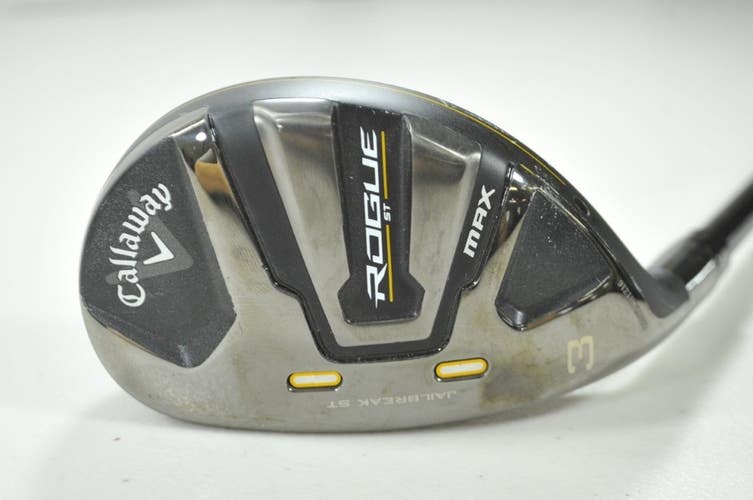 LEFT HANDED Callaway Rogue ST MAX #3 Hybrid Stiff Flex Tensei Graphite # 198892