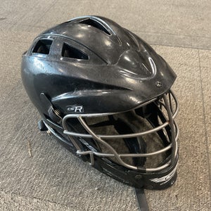 Used Cascade CS-R YOUTH Lacrosse Helmet Black MD 11614-S000216572