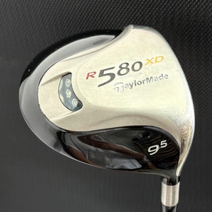 TAYLORMADE R580 XD DRIVER (9.5 DEGREE) + HEADCOVER