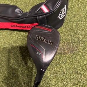 Wilson Dynapwr 4 22* Hybrid, Hzrdus RDX Smoke Regular Flex, RH