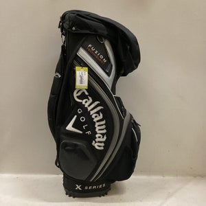 Used Callaway TOUR I FUSION TECHNOLOGY Mens Cart Bag Black 11725-S000486982