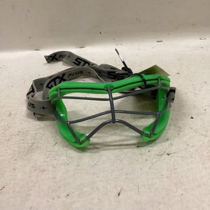 Used STX 4 SIGHT PLUS Lacrosse Facial Protect Green Junior 11725-S000487072