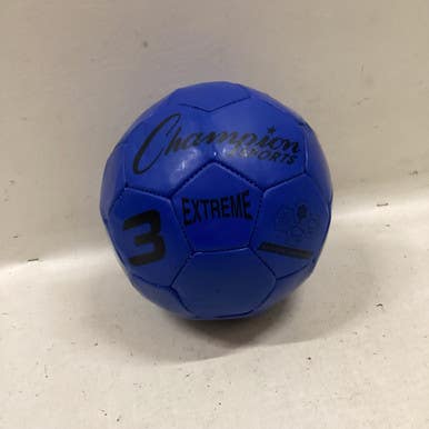 Used Champion Sports EXTREME SOCCER BALL All Size Soccer Ball Royal Blue 3 11725-S000487724
