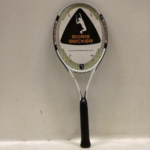 Used BORIS BECKER Adult Tennis Racquet White 4 1/2" 11725-S000487745