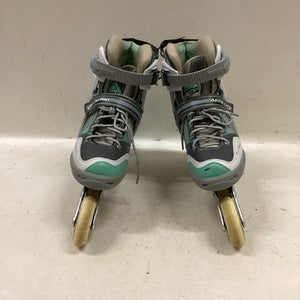 Used RollerDerby ELITE SERIES Q60 Senior Rec Fitness Skates Grey Senior 7 11725-S000487218