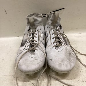 Used Nike Adult FB Cleats White Senior 13 11725-S000487347