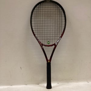 Used Prince THUNDER STRIKE TITANIUM OS Adult Tennis Racquet Maroon 4 1/8" 11725-S000487439