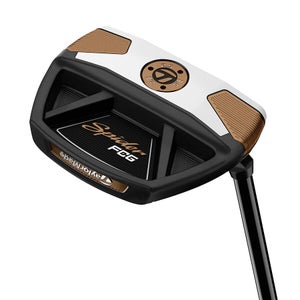NEW MEN'S LEFT HAND 34" TAYLORMADE SPIDER FCG SMALL SLANT PUTTER + HEAD COVER