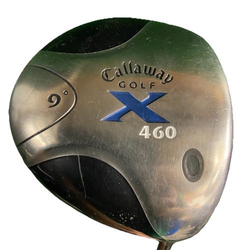 Callaway X 460cc Driver 9* RH 65g Fujikura Stiff Graphite 45" New Jumbo Grip