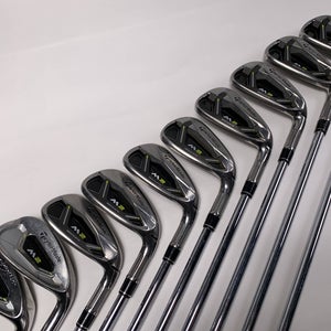 TaylorMade M2 2016 Iron Set 4-PW+AW+SW+LW REAX Regular Steel Mens RH