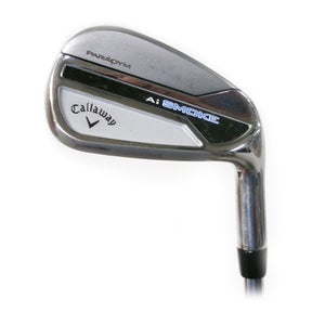 Callaway Paradym Ai Smoke 9 Iron Steel True Temper Elevate 95 Regular Flex