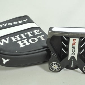 Odyssey Ten 2-Ball 35" Putter Right Stroke Lab Steel with Head Cover  # 198538
