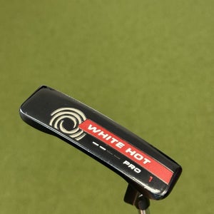 Odyssey White Hot Pro #1 Putter 35” Inch With Barstool Sports Headcover Used