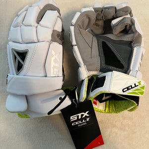 STX Cell V Lacrosse Gloves Large (NEW)