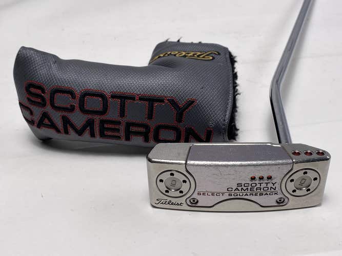 Scotty Cameron Select Squareback 2018 Putter 33.5" Mens RH W/HC
