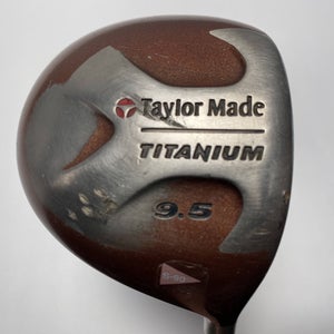 TaylorMade Ti Bubble Driver 9.5* Bubble S-90 Plus 90g Stiff Graphite Mens RH