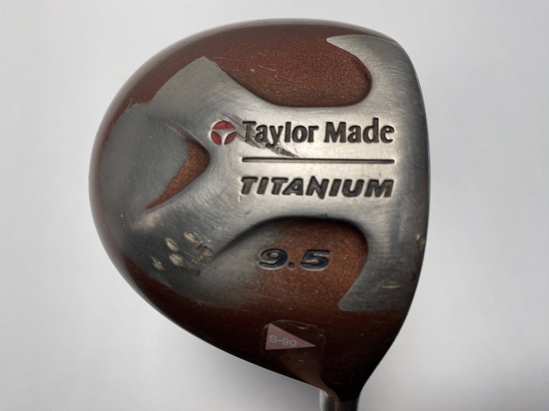 TaylorMade Ti Bubble Driver 9.5* Bubble S-90 Plus 90g Stiff Graphite Mens RH