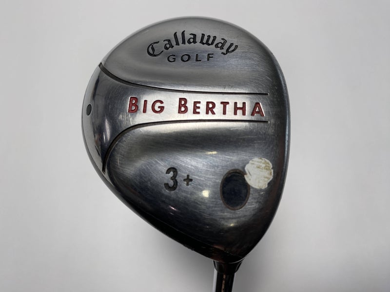 Callaway Big Bertha 2004 3 Fairway Wood 15* Big Bertha Uniflex Steel Mens RH