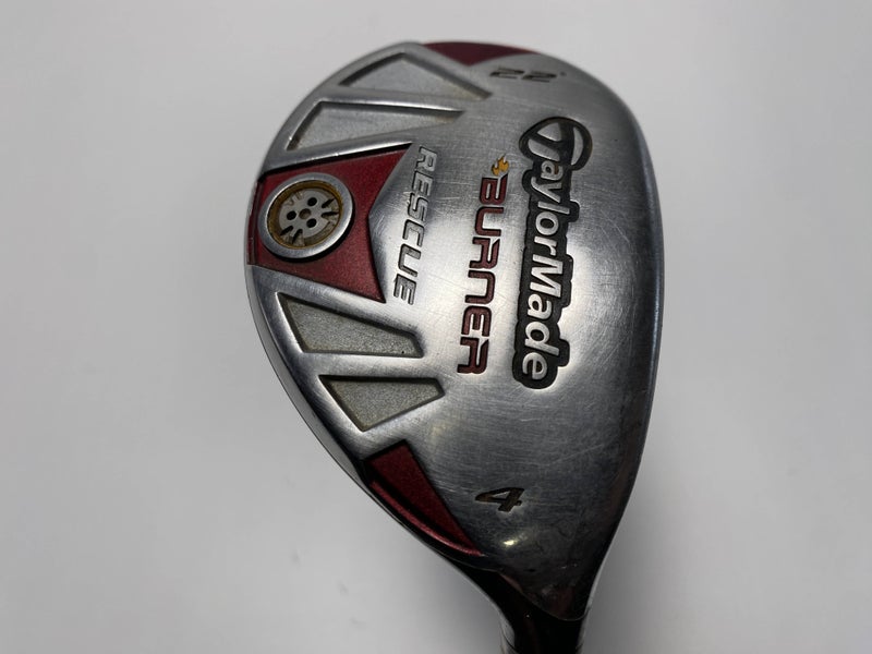 TaylorMade Burner Rescue 4 Hybrid 22* REAX SuperFast 65g Stiff Graphite Mens RH