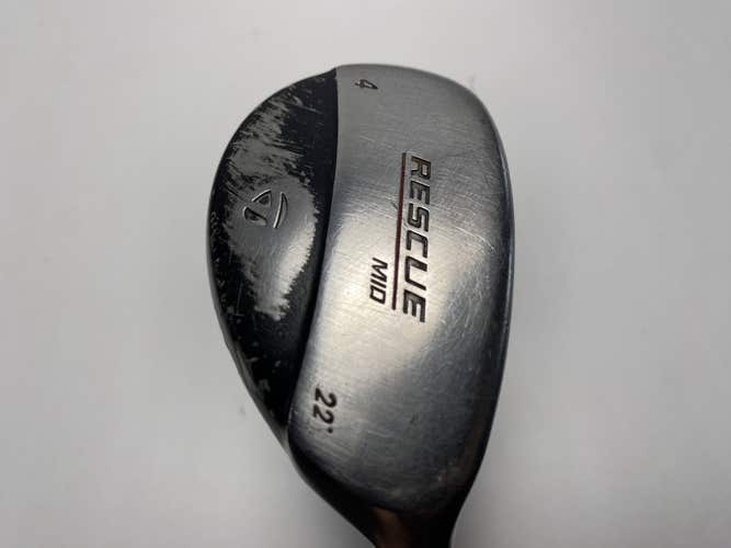 TaylorMade Rescue Mid 4 Hybrid 22* Regular Graphite Mens RH