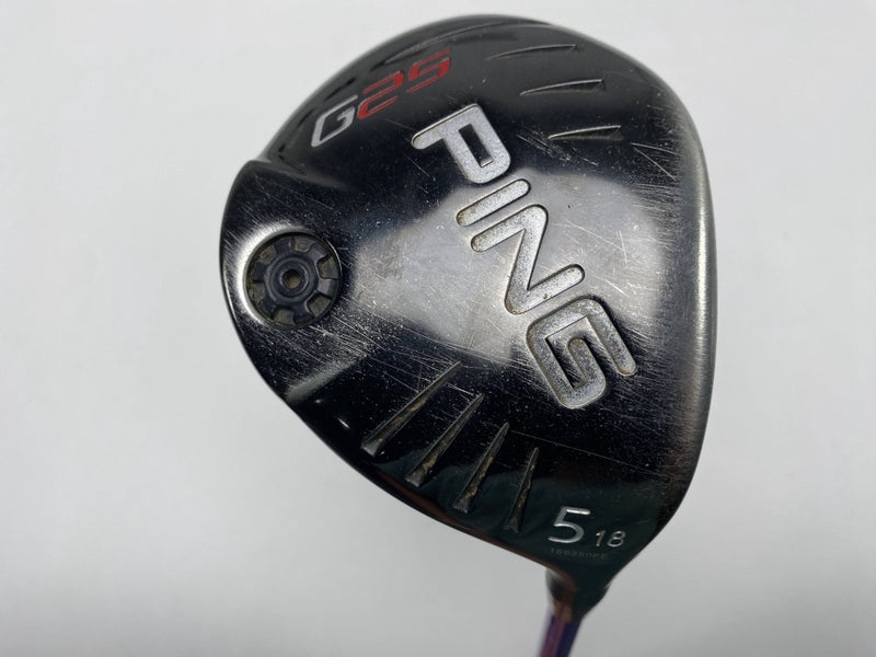 Ping G25 5 Fairway Wood 18* OBAN Kiyoshi Purple 03 65g Regular Graphite Mens RH