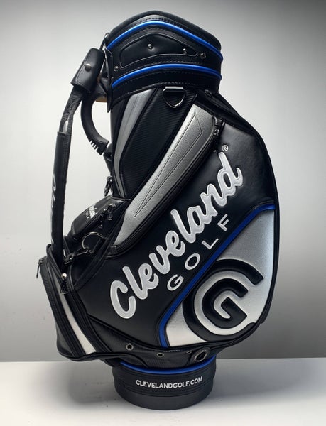 Cleveland CG17 Display Staff Bag Black Silver 6-Way Divide Strap Golf Bag NEW