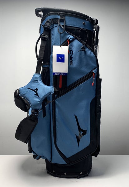 Mizuno BR-D4 Stand Bag Blue 6-Way Divide Dual Strap Golf Bag NEW