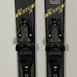 Kid's Fischer 130cm Racing RC4 Race JR Skis With Fischer FJ4 Bindings (Used)(SY2249)