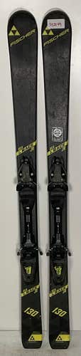 Kid's Fischer 130cm Racing RC4 Race JR Skis With Fischer FJ4 Bindings (Used)(SY2249)
