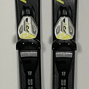 Kid's Fischer 100cm Racing RC4 Race JR Skis With Fischer FJ4 Bindings (Used)(SY2250)