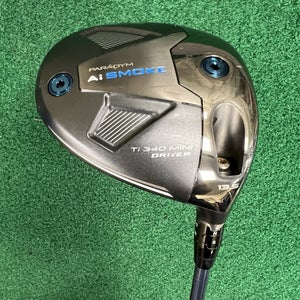 Callaway Ai Smoke Ti340 Max Mini Driver 13.5 MRH 50g 5.5 Regular Flex w/HC