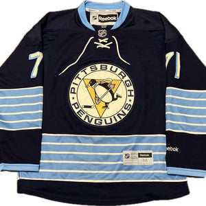 Pittsburgh Penguins 2011 Winter Classic Alt Malkin Reebok NHL Hockey Jersey M