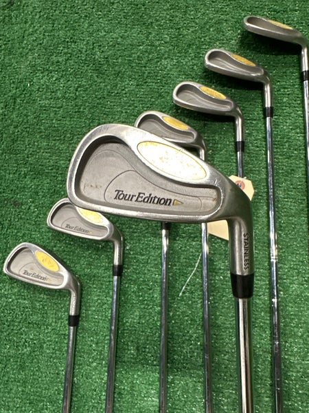 Men's Spalding Tour Edition Iron Set Right Handed Regular Flex Steel Shaft